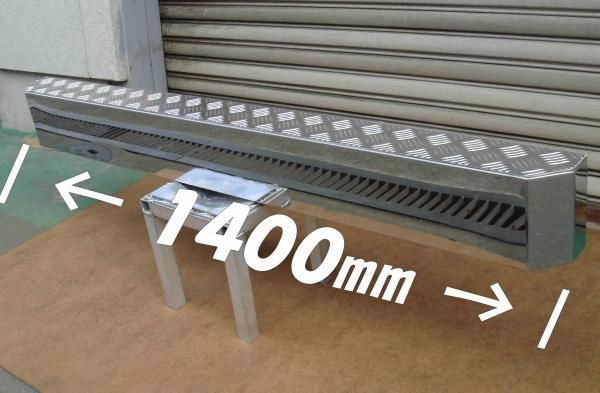 ★鏡面研磨600番ステンレスリアバンパー長さ1400ミリ☆研磨600番にグレードアップしました。拍卖