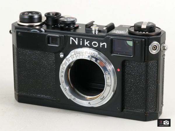 Nikon S2 ブラック 前期レンジファインダーカメラ整備済,後塗り1拍卖