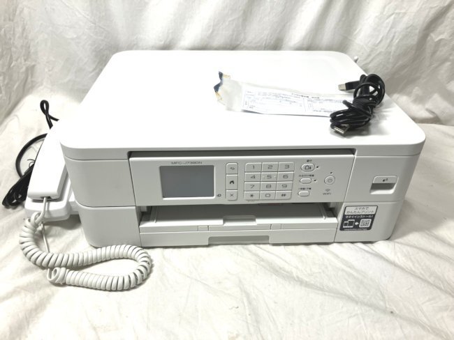通電確認済◆brother/ブラザー◆インクジェット 複合機 プリンター FAX 電話機 2021年製 【MFC-J739DN】拍卖