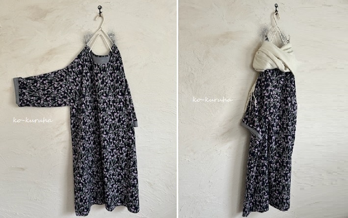 ハンドメイド::フラワージャガードニット。ゆるOP拍卖