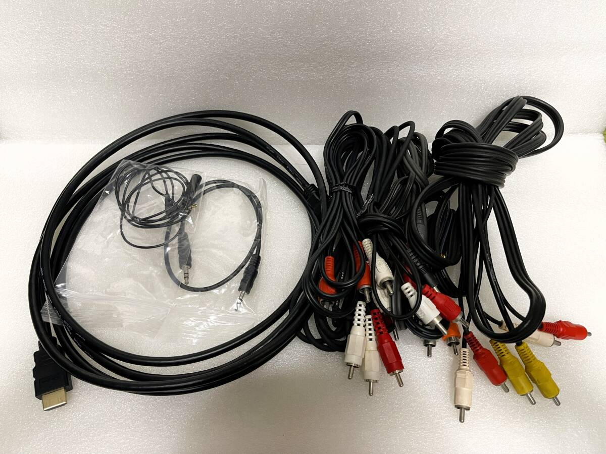 【AVケーブル/オーディオケーブル】各種詰め合わせ ロング含む計9本■RCA(ピン)ステレオミニ ステレオミニ(メス) RCA(赤白黄 HDMIなど拍卖