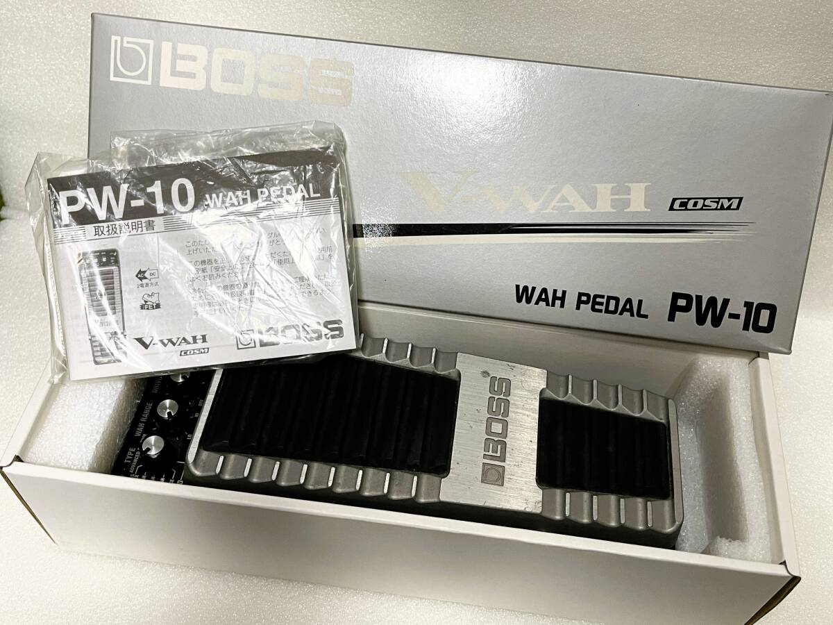 【取説/元箱あり】■BOSS PW-10 V-WAH■ワウペダル■ギター エフェクター■拍卖
