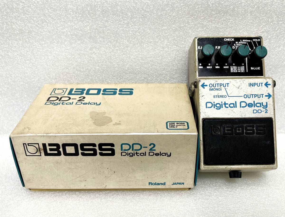 【元箱あり】■BOSS DD-2 日本製■ギター コンパクトエフェクター ■Digital Delay デジタルディレイ Made in JAPAN拍卖