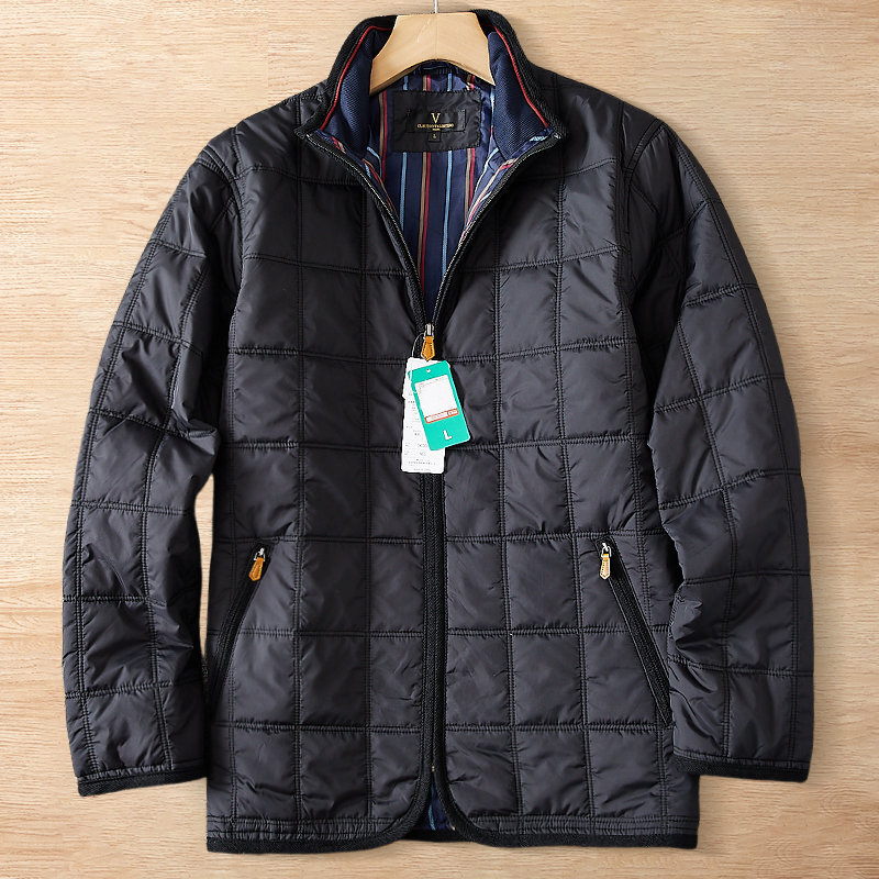 Y6278-XL ブラック 新品 キルティングジャケット 暖かさ 秋冬 中綿ジャケット 撥水 防風加工 メンズ スタンドカラー アウター トップス拍卖