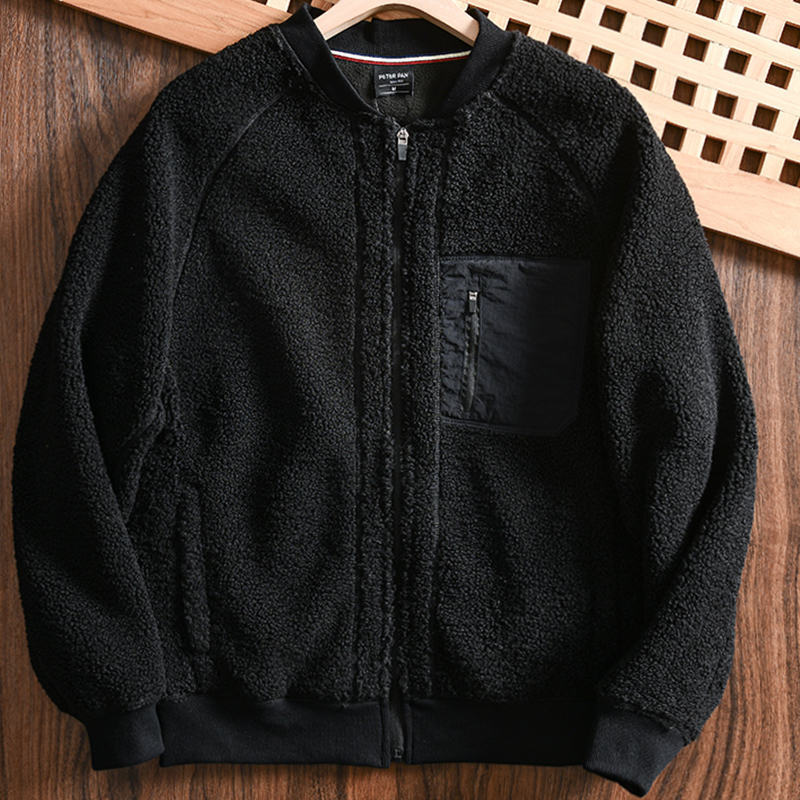 Y821-XL ブラック 新品 山系デザイン アウトドア風 機能系 厚手 超あったかい フリースジャケット 防寒 秋冬 裏ボア メンズ 冬服 トップス拍卖