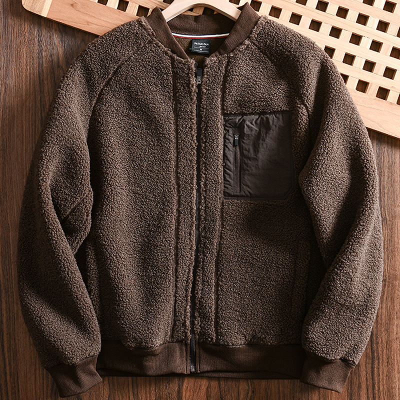 Y822-XL ブラウン 新品 山系デザイン アウトドア風 機能系 厚手 超あったかい フリースジャケット 防寒 秋冬 裏ボア メンズ 冬服 トップス拍卖