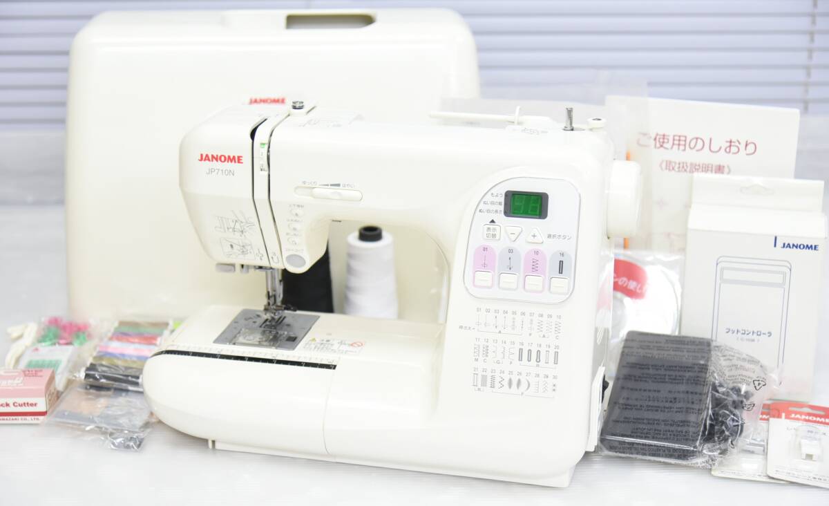 ★ ジャノメ コンピューター ミシン JP710N コントローラー付属 ★拍卖