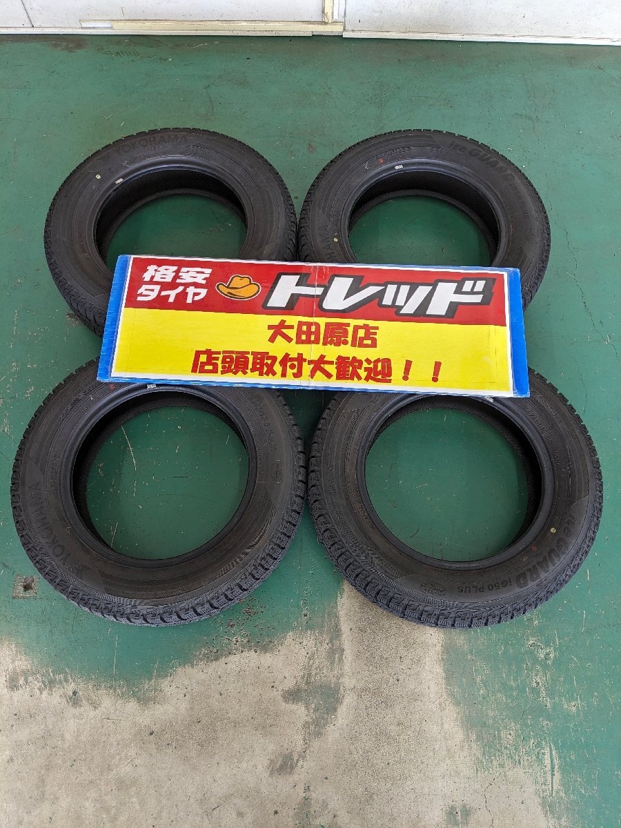 大田原店★中古スタッドレスタイヤ4本★ヨコハマ アイスガード IG50+★165/70R14 18年製★アクア/ヴィッツ/パッソ/スペイド/マーチなど拍卖