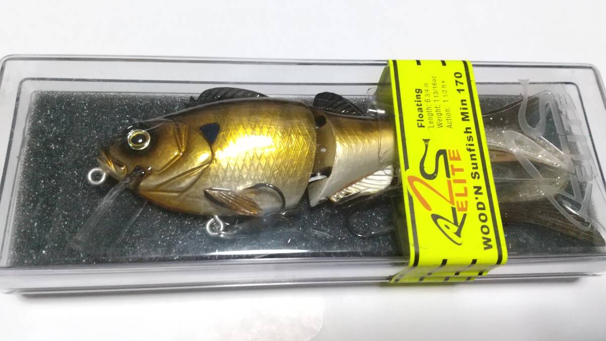 ウッド サンフィッシュミノー 170 ギル GILL 17cm 47g リバー2シー WOOD ビッグベイト BIGBAIT 新品購入未使用品拍卖