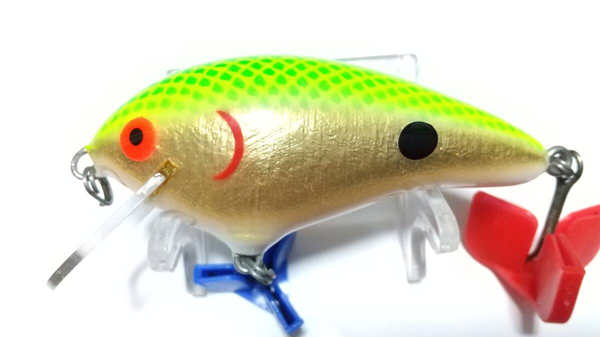 6 サンダーシャッド 404 ホイル 約8cm 21g リッククラン BALSA CRANK バルサ THUNDER SHAD シャロークランク BOX保管の未使用品拍卖