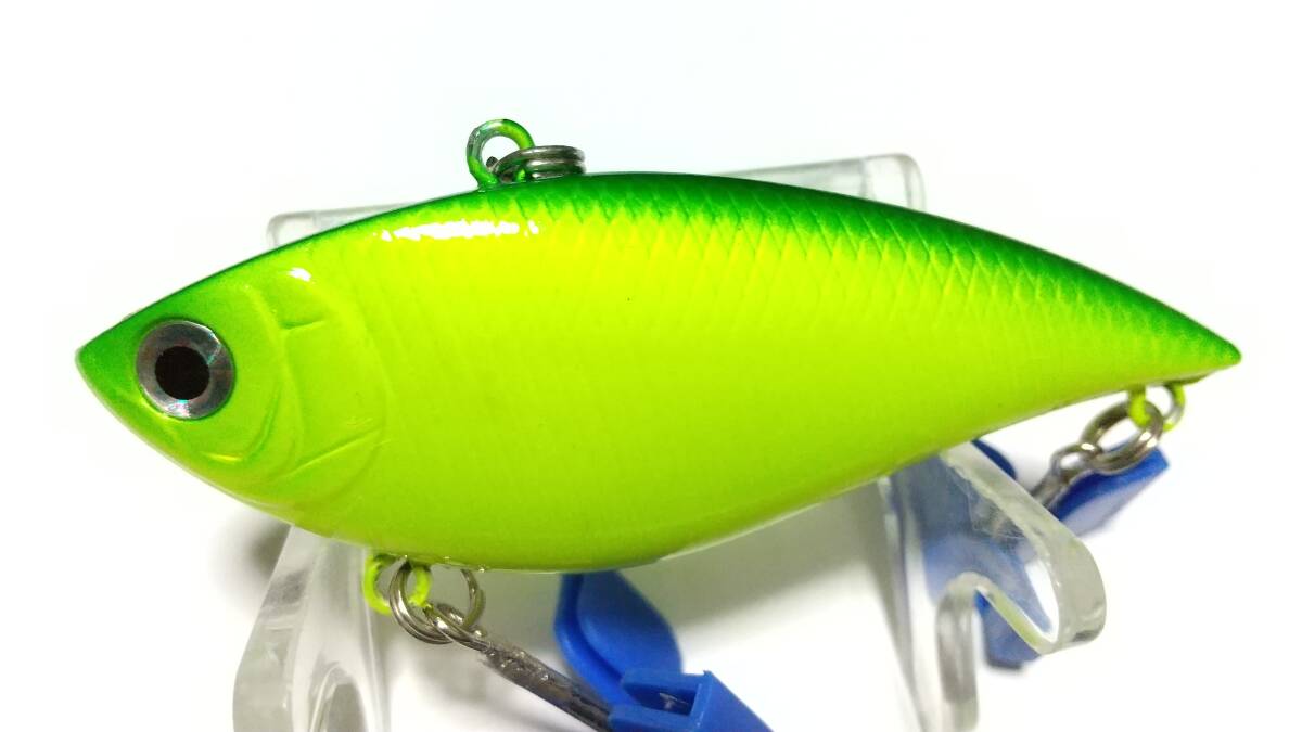 2 TDバイブレーション 107SP ライムチャート 10.5g サスペンド ダイワ TDバイブ  DAIWA BOX保管の未使用品拍卖