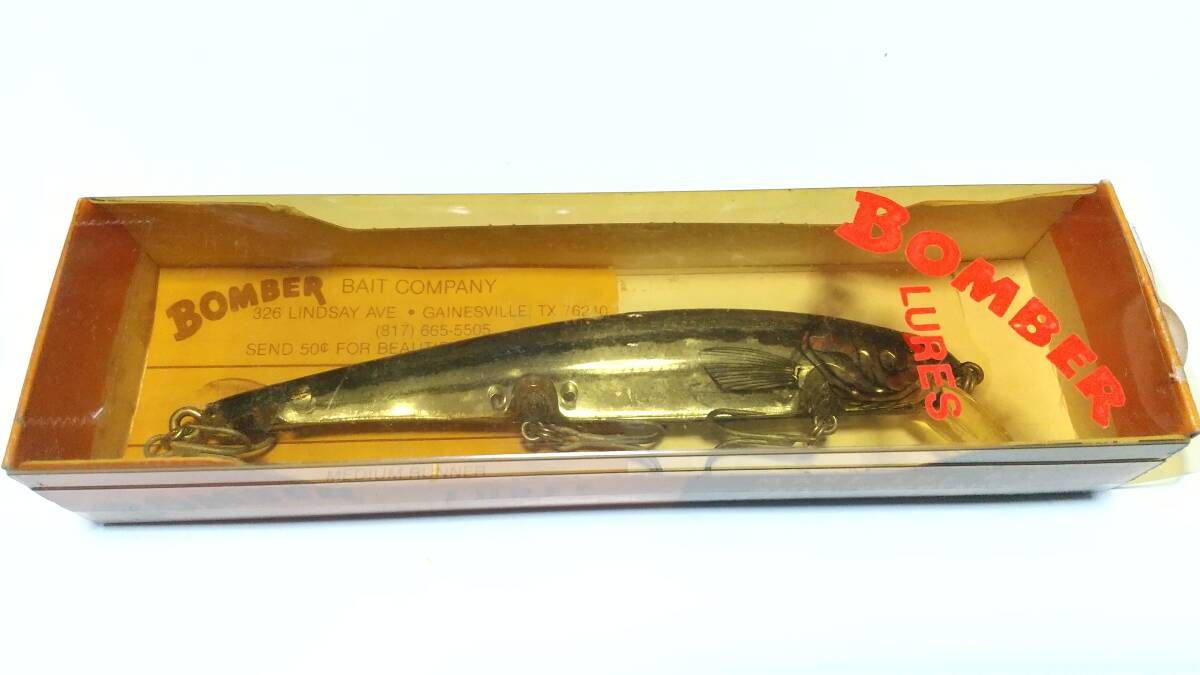 3 OLD ロングA 15A 3/8oz SI ヒートンモデル オールド ボーマー BOMBER LONG-A ミノー MINNOW 新品購入未使用品拍卖