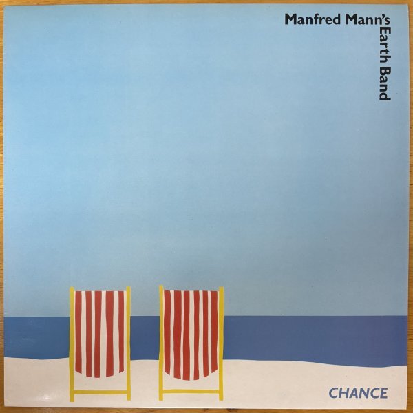 ●MANFRED MANN'S EARTH BAND /Chance (10th/英国産Prog/British Rock)※英盤LP/初版/歌詞内袋/ほぼ美品【BRONZE BRON 529】1980/10/10発売拍卖