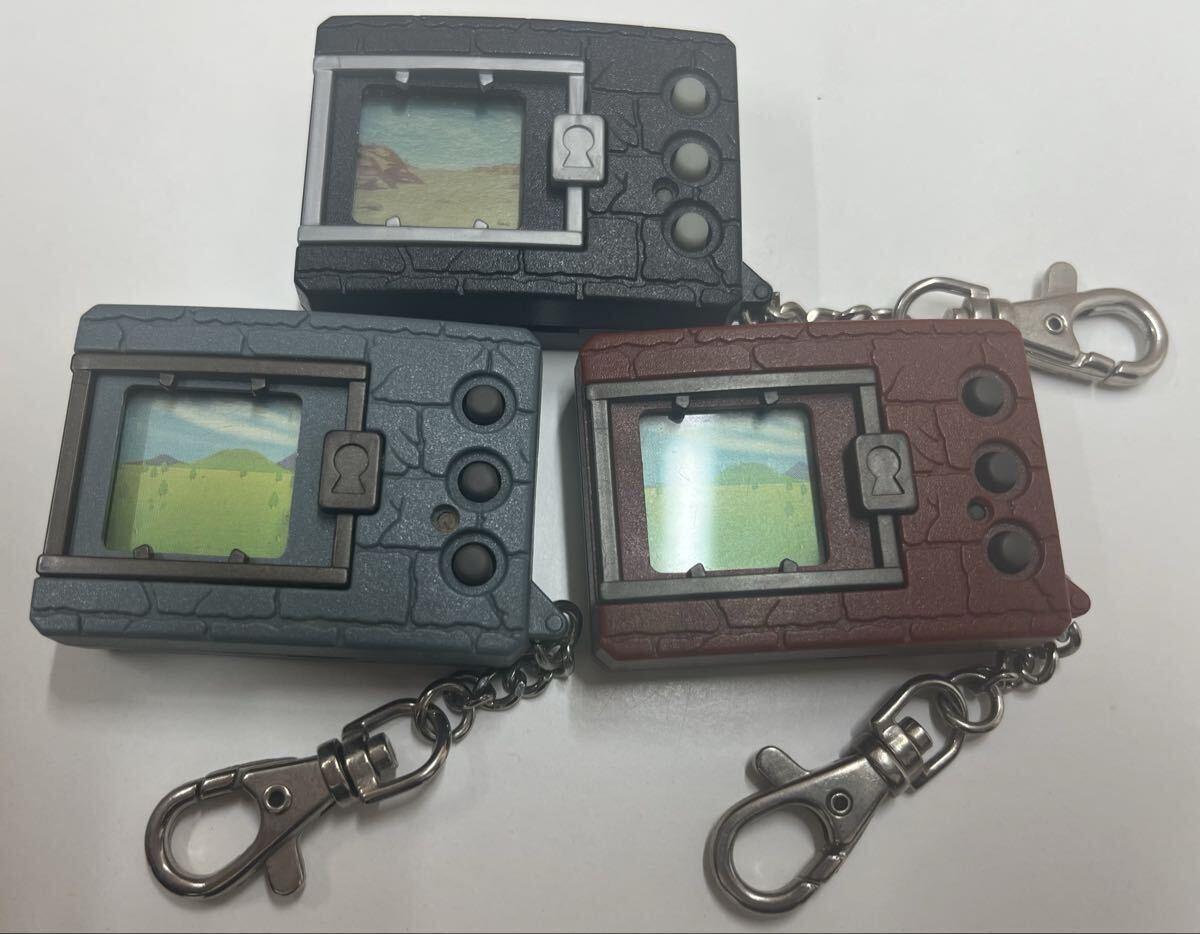 ジャンク品 初代 1997年 デジタル モンスター デジモン BANDAI バンダイ ver.20th COLORver2 ブラウン ブラック グレー 拍卖