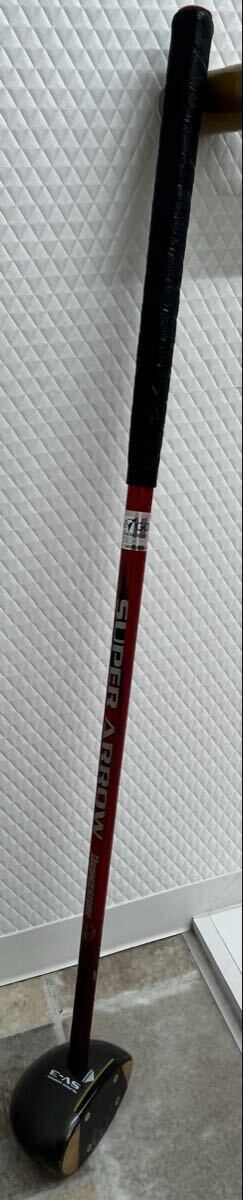 中古品 パークゴルフ BRIDGESTONE ブリヂストン SUPER ARROW sv-3 スーパー アロー カバーケース付き 右打ち用拍卖