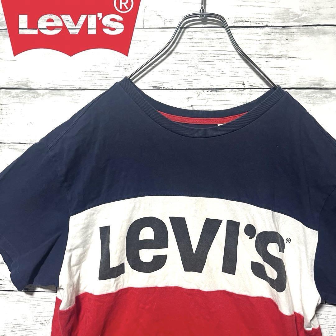 【人気デザイン】Levi's マルチカラー Tシャツ L C947拍卖
