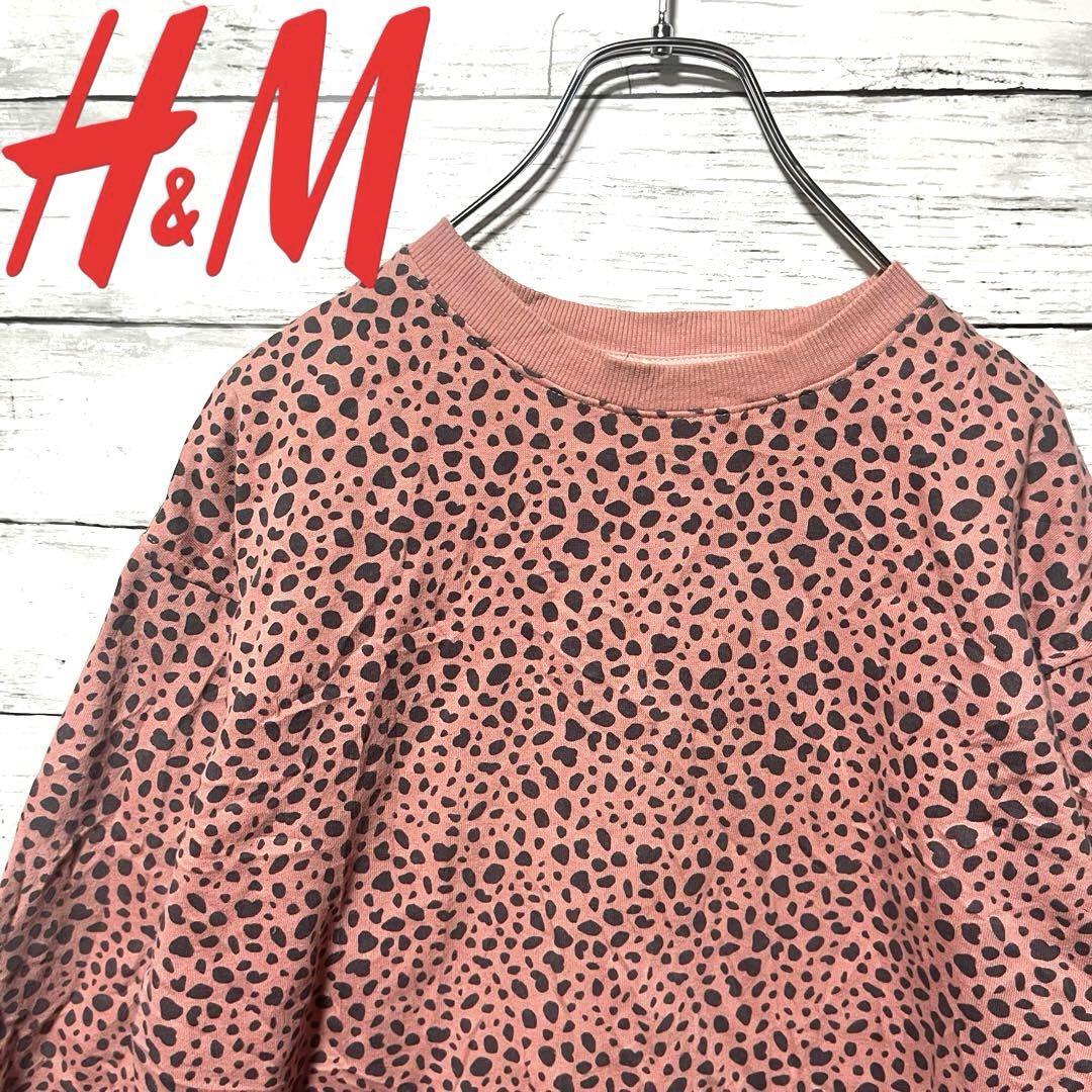 【希少デザイン】H&M トレーナー 総柄 D6拍卖