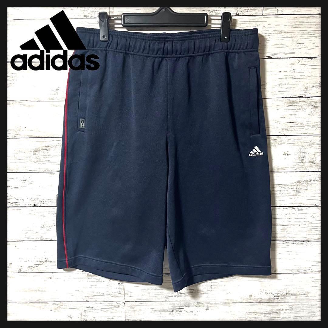 【定番人気】adidas スウェット ハーフパンツ 刺繍ロゴ XO A718拍卖