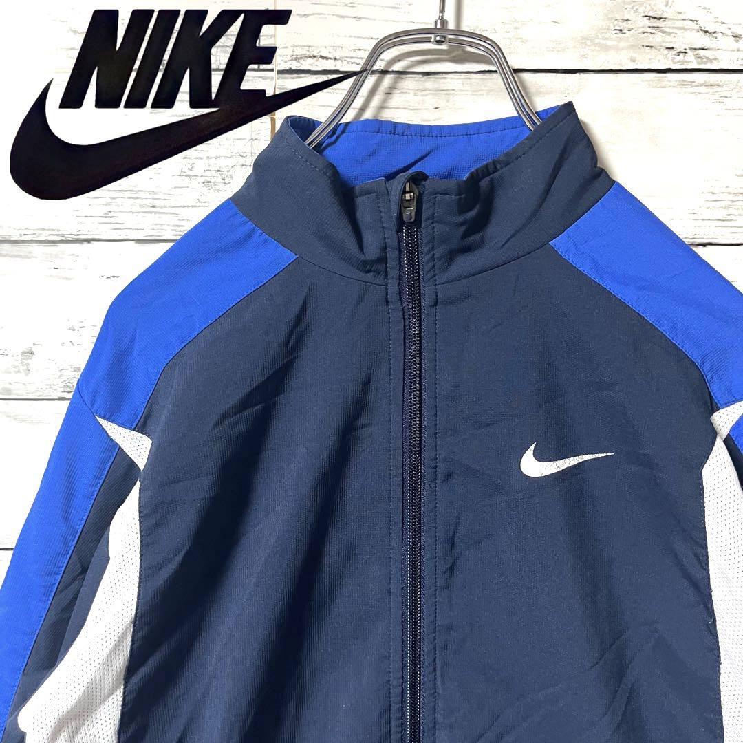 【希少デザイン】NIKE トラックジャケット プリントロゴ L C475拍卖