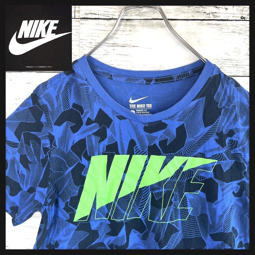 【人気商品】NIKE 半袖Tシャツ ビッグプリントロゴ L A699拍卖