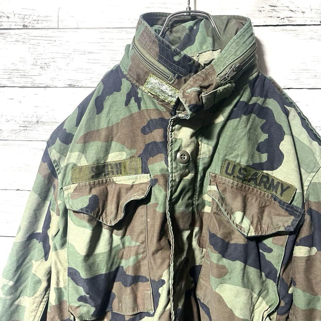 【人気デザイン】U.S.ARMY カモフラ ミリタリージャケット C869拍卖