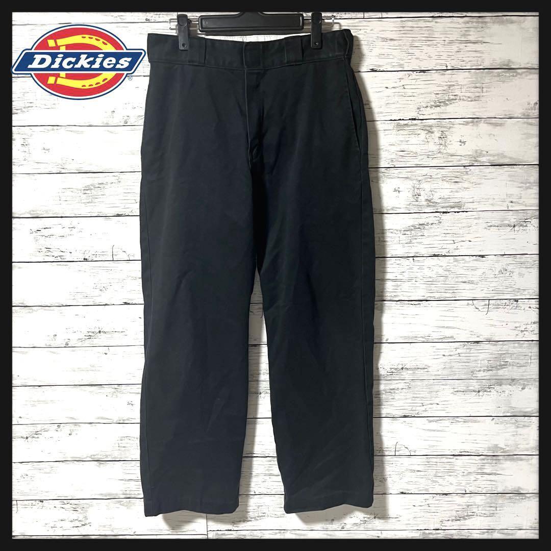 【人気商品】ディッキーズ ワークパンツ ワンポイント A831拍卖