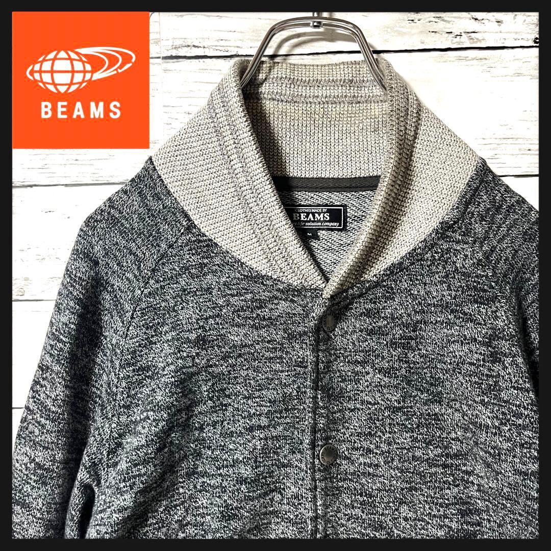 【人気沸騰】ビームス カーディガン ツインカラー M A842拍卖
