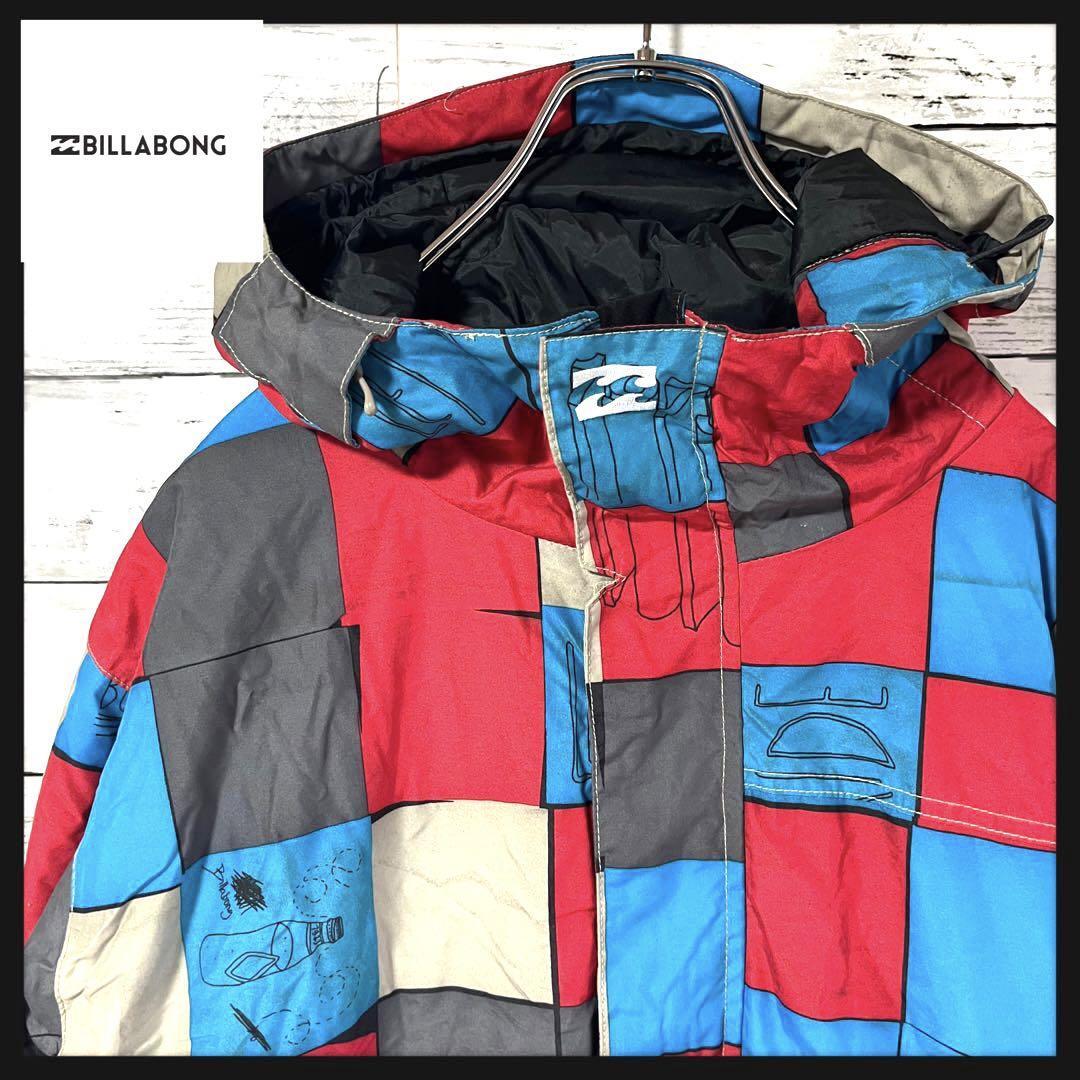 【超希少商品】BILLA BONG マルチカラージャケットパーカー S A857拍卖