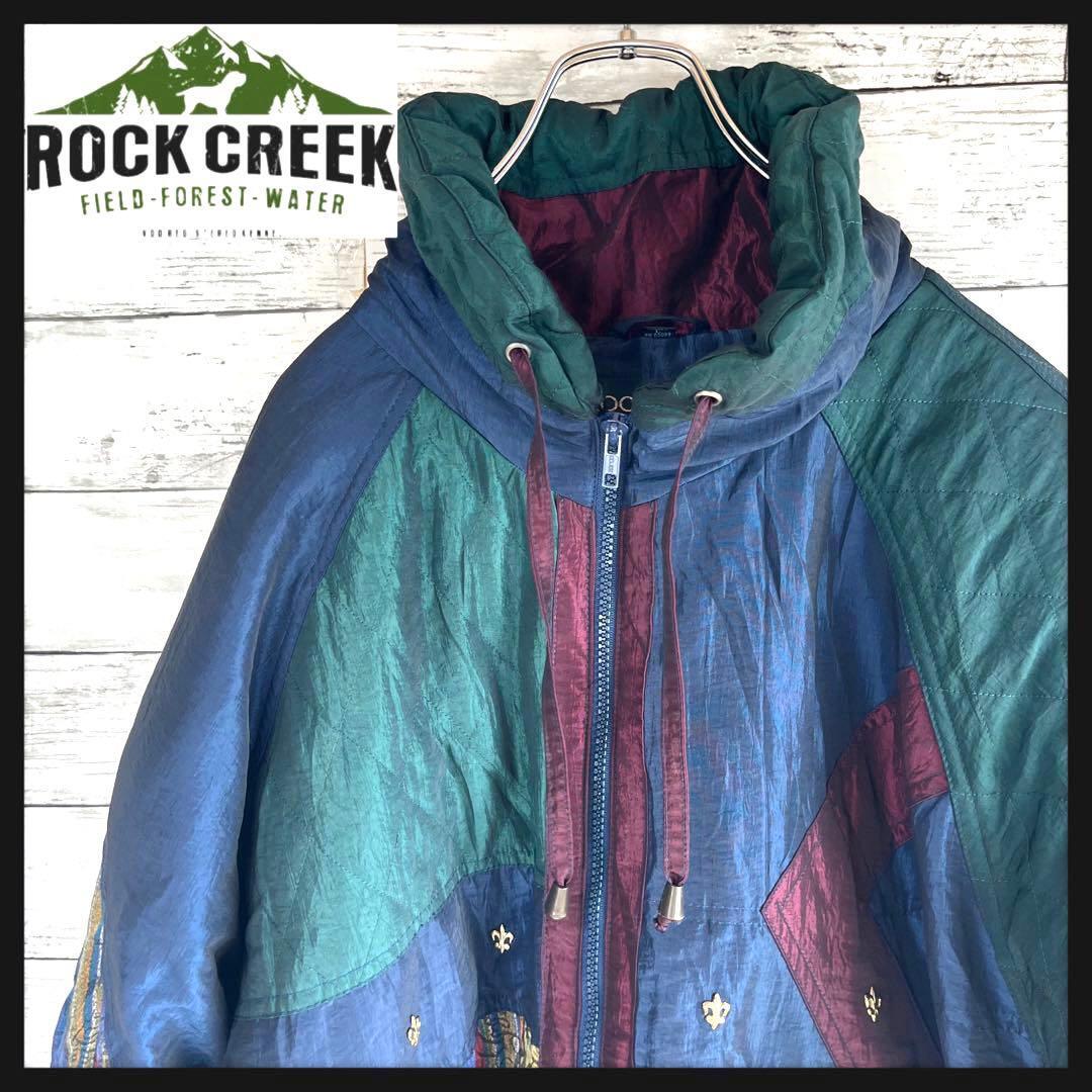 【希少商品】ROCK CREEK ナイロンジャケット ポリエステルL A907拍卖