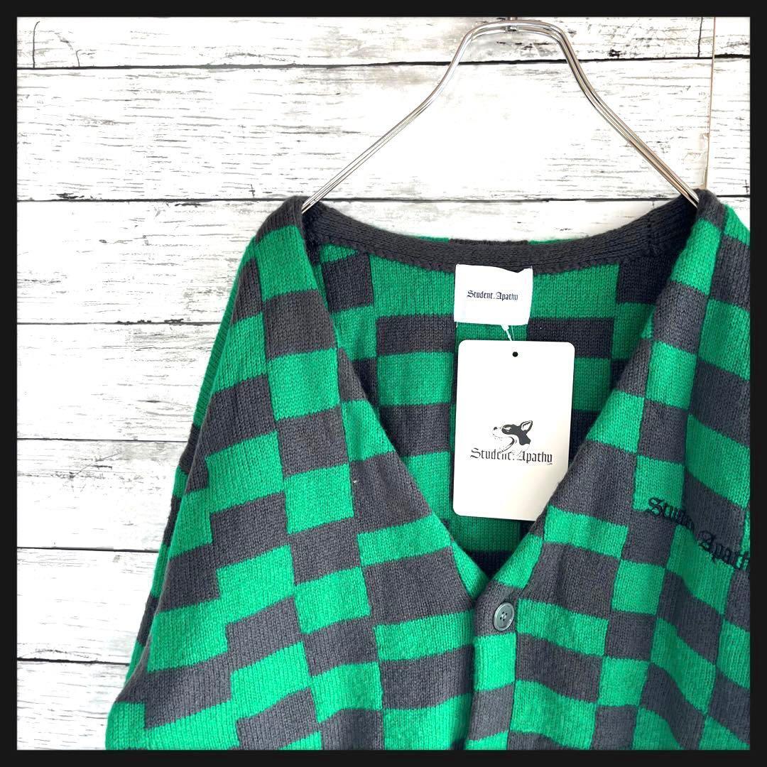 【人気デザイン】Student Apathu アクリルセーター M A908拍卖