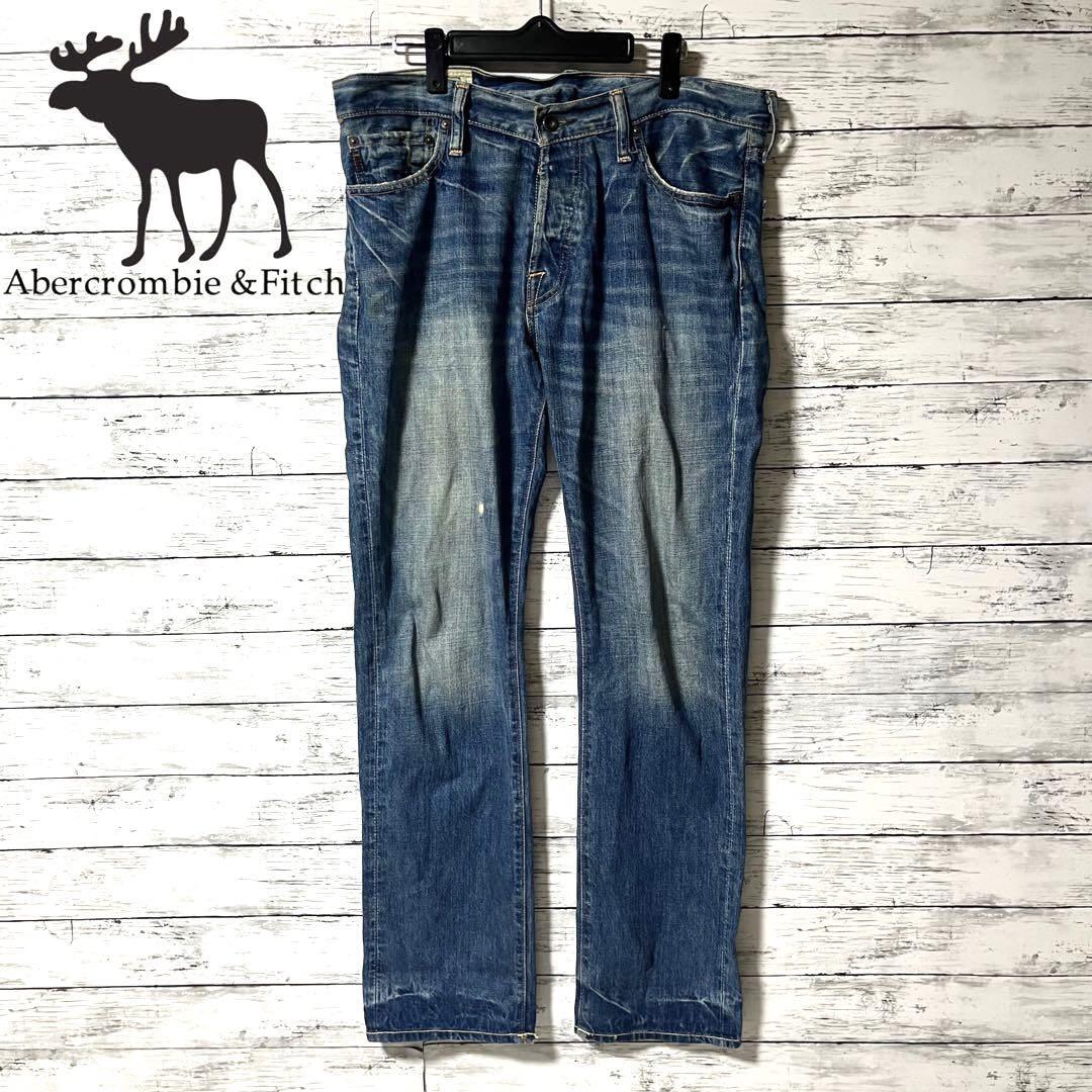【お買い得商品】アバクロ デニム ジーンズパンツ W32L32 C23拍卖