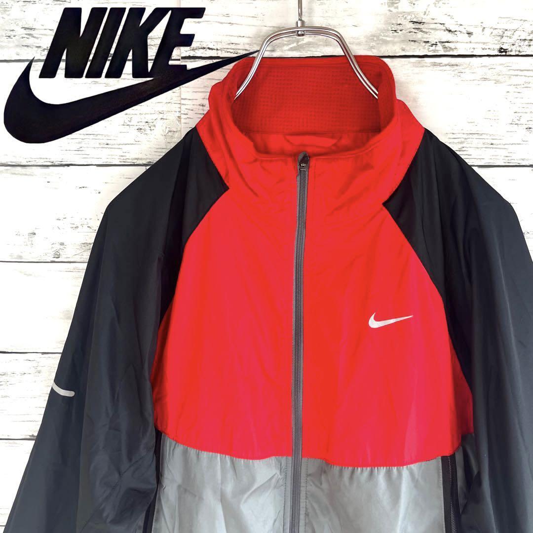 【人気デザイン】NIKE マルチカラー ナイロンパーカー M C62拍卖