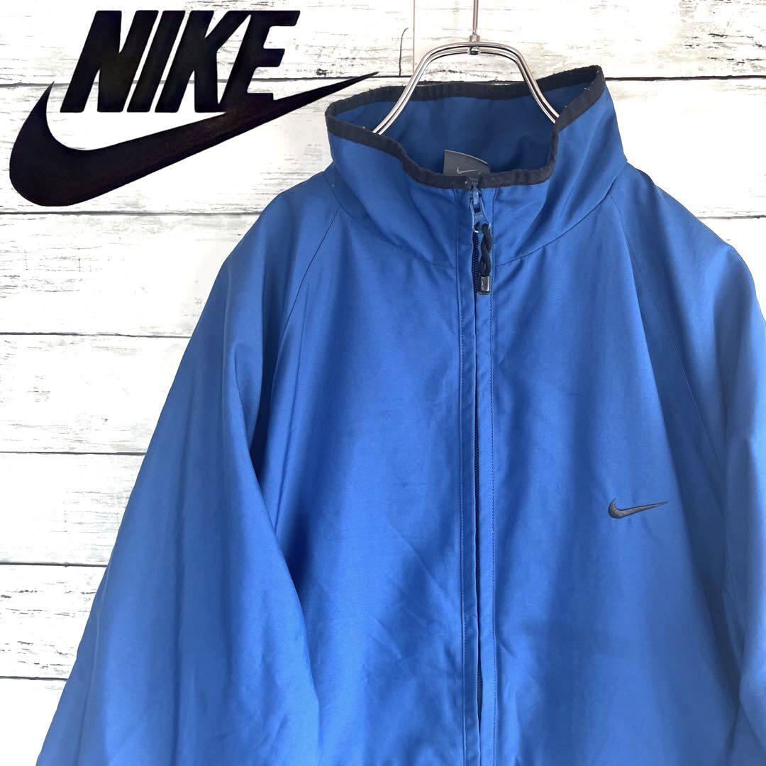 【人気商品】NIKE ナイロンジャケット 刺繍ロゴ L C294拍卖