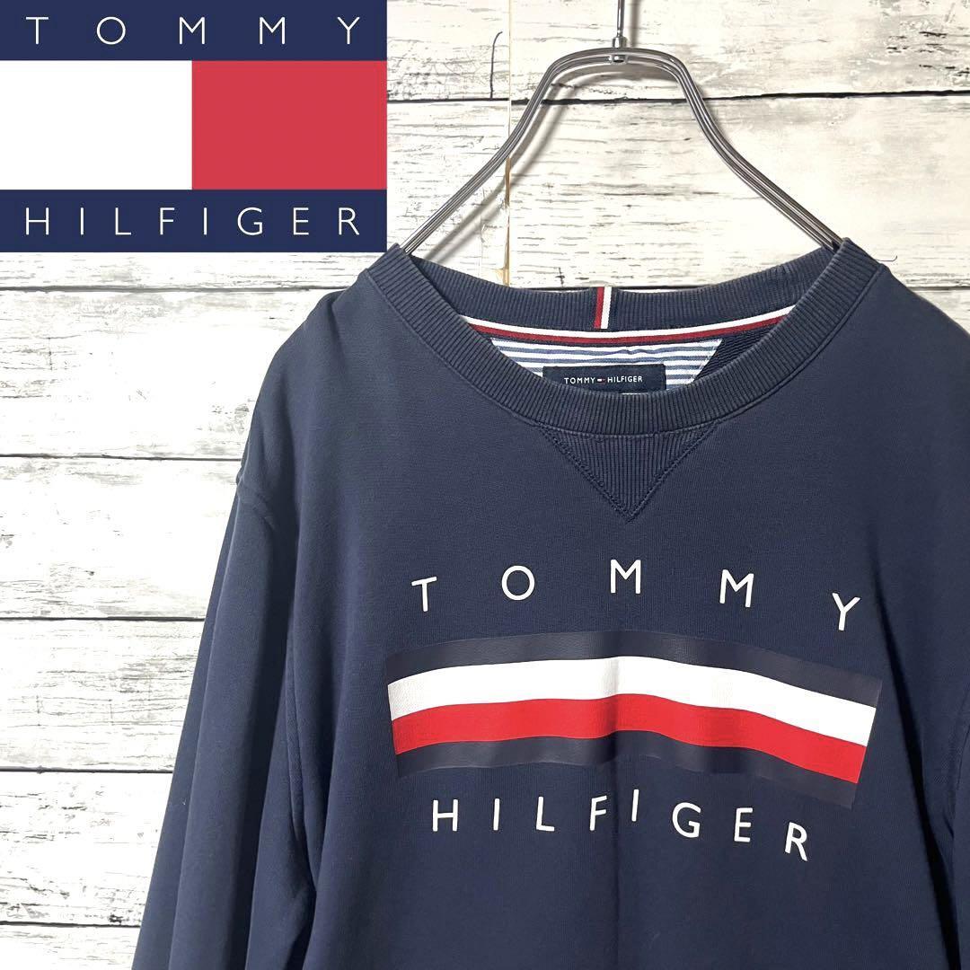 【人気デザイン】トミーヒルフィガー スウェットトレーナー L C356拍卖