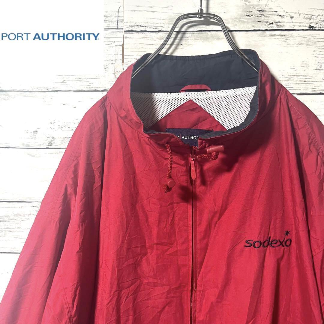 【入手困難】PORT AUTHORITY ジャケット 刺繍ロゴ 4XL C396拍卖