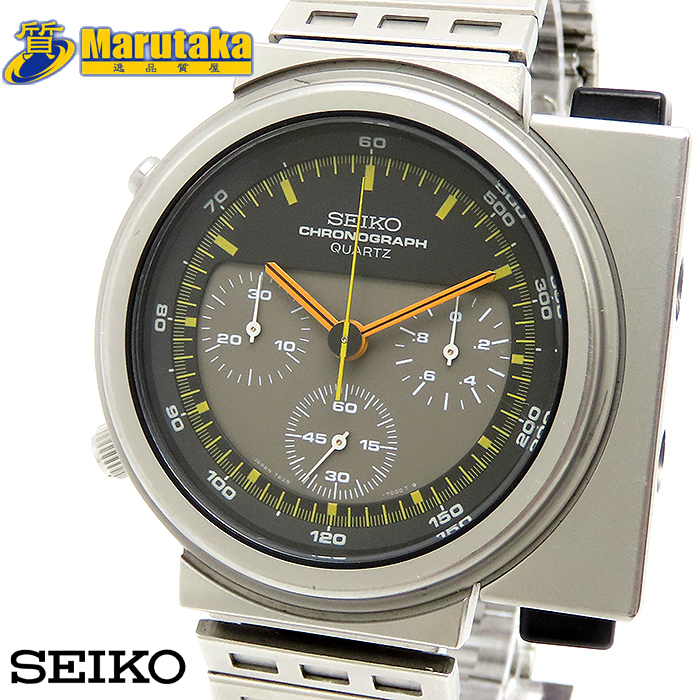 セイコー スピードマスター ジウジアーロ リプリー 7A28-7000 エイリアン2 3段ロゴ 国内 逸品質屋 尼崎 SEIKO拍卖