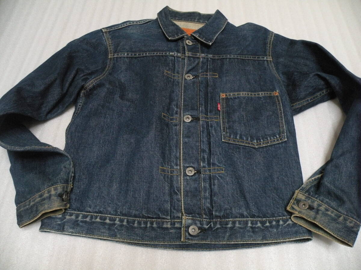 ☆LEVI'S71506XX☆1stリーバイス☆lot71506sizeサイズ38ファースト☆ジージャン☆Gジャン☆ヴィンテージ☆レプリカ☆デニムJKTジャケット拍卖