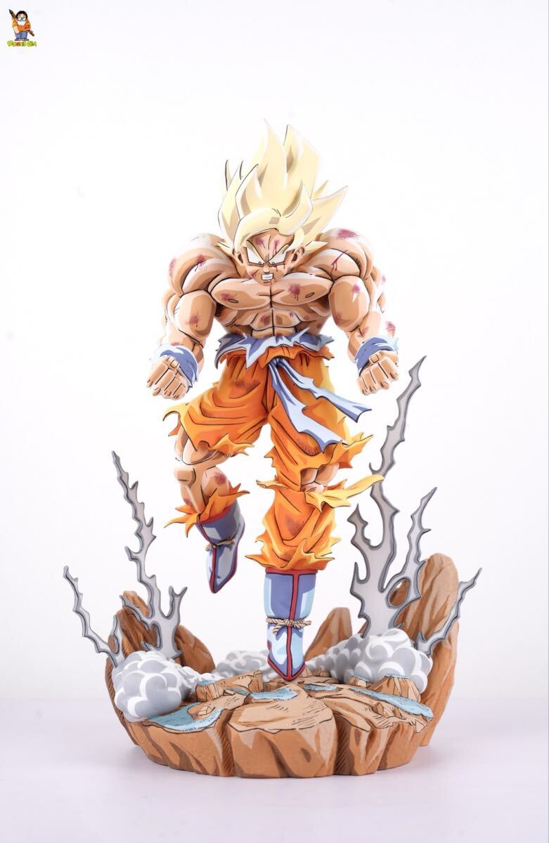 第325話「すべての終わり」ドラゴンボールフィギュア超サイヤ人 孫悟空リペイント拍卖