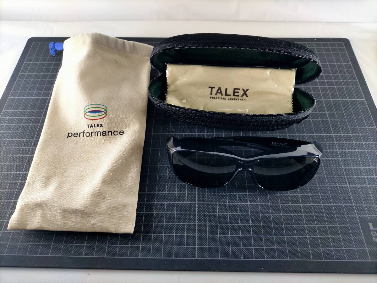 拂【付属品】TALEX タレックス EM6 DO3 02 オーバーグラス 偏光レンズ サングラス MTO拍卖