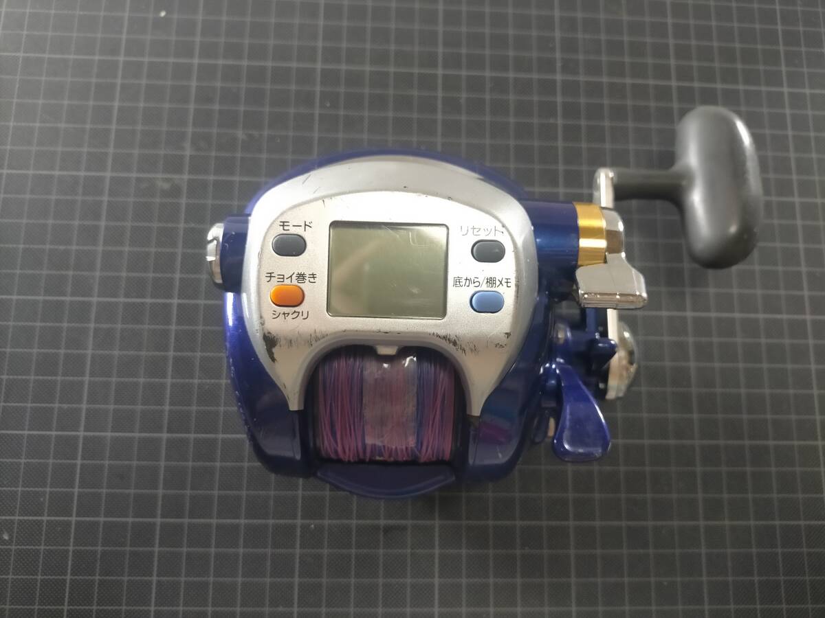 攝【日本製】ダイワ ハイパータナコン 500Fe 日本製 電動リール DAIWA HYPER TANACOM Made in JP 801386 (検 シーボーグ ID3拍卖