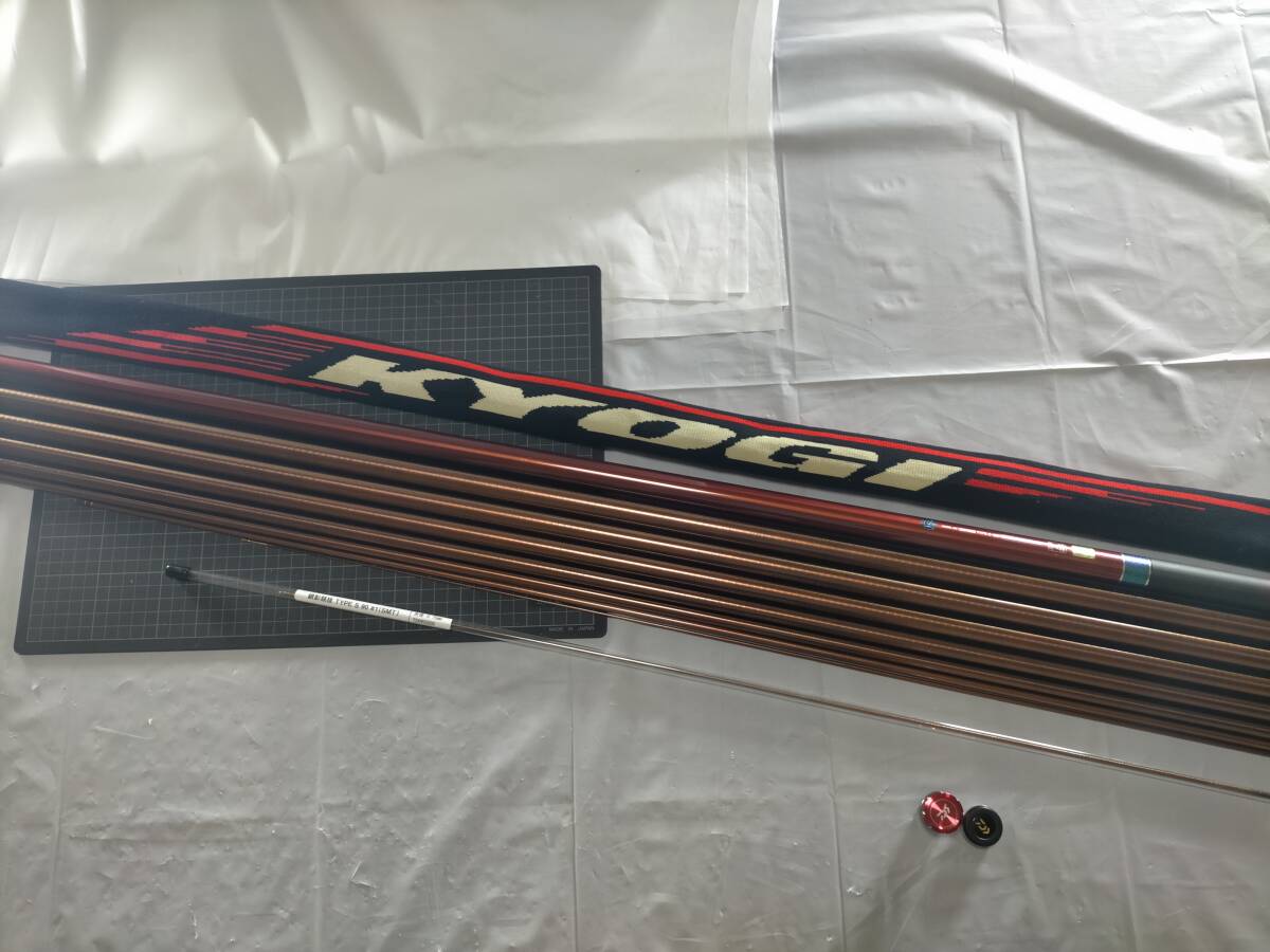 拂【純正竿袋】15 銀影競技 タイプS 90 替 SMT穂先付 DAIWA GINEI KYOGI TYPE-S アユ アユ竿 BUCZ拍卖
