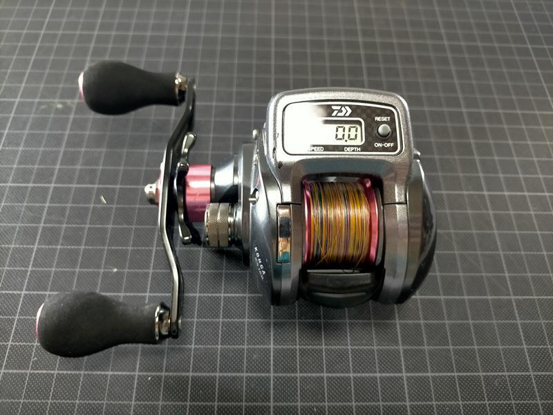 拂【レフトハンドル】 ダイワ 紅牙 ICS103L 左 DAIWA KOHGA 船用 手巻リール 鯛ラバ ライトゲーム イカメタル ポイント 61479 GU7拍卖