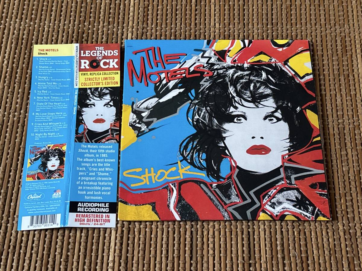 紙ジャケ THE MOTELS/SHOCK 中古CD 紙ジャケット モーテルズ拍卖