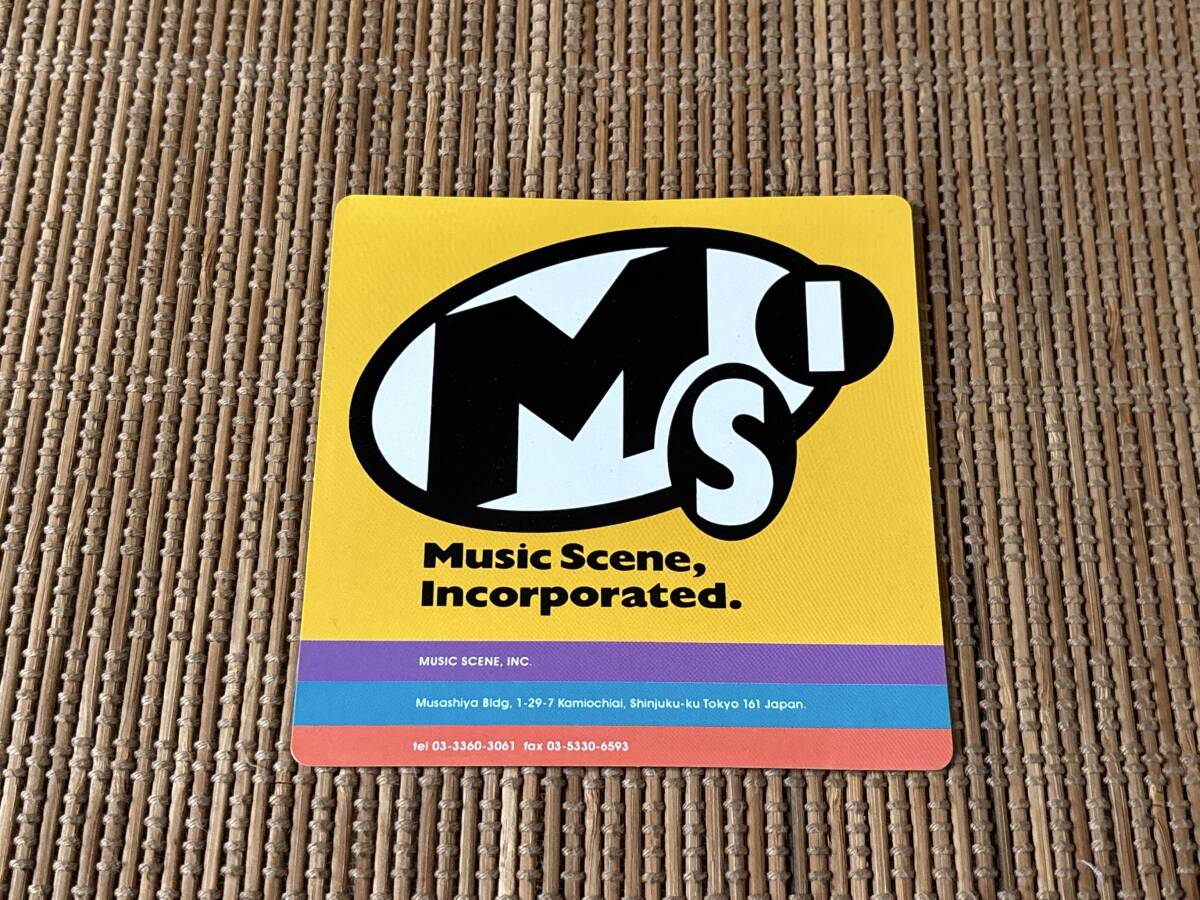 MSI ステッカー Music Scene Incorporated拍卖
