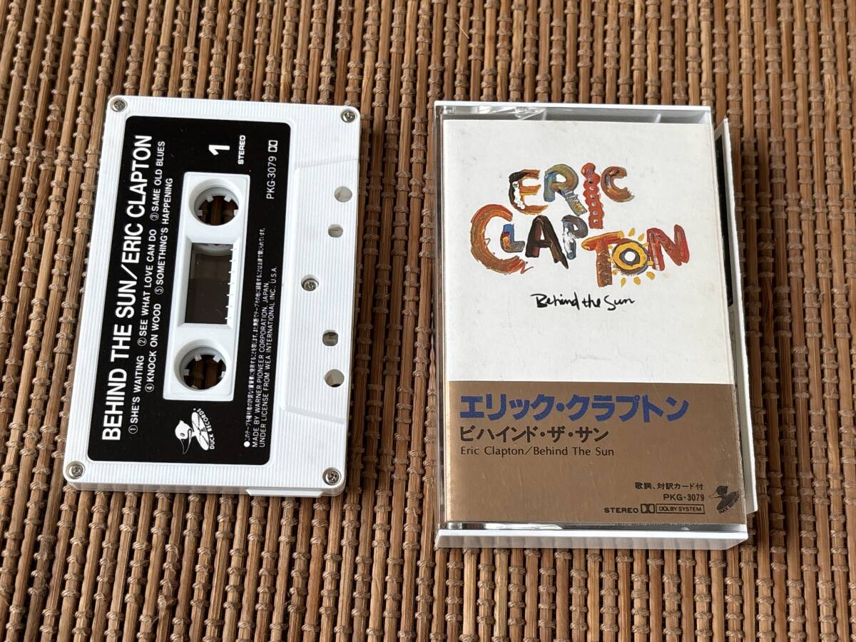 エリック・クラプトン/ビハインド・ザ・サン CT カセットテープ Cassette Tape Eric Clapton PKG-3079 デレク&ザ・ドミノス クリーム拍卖