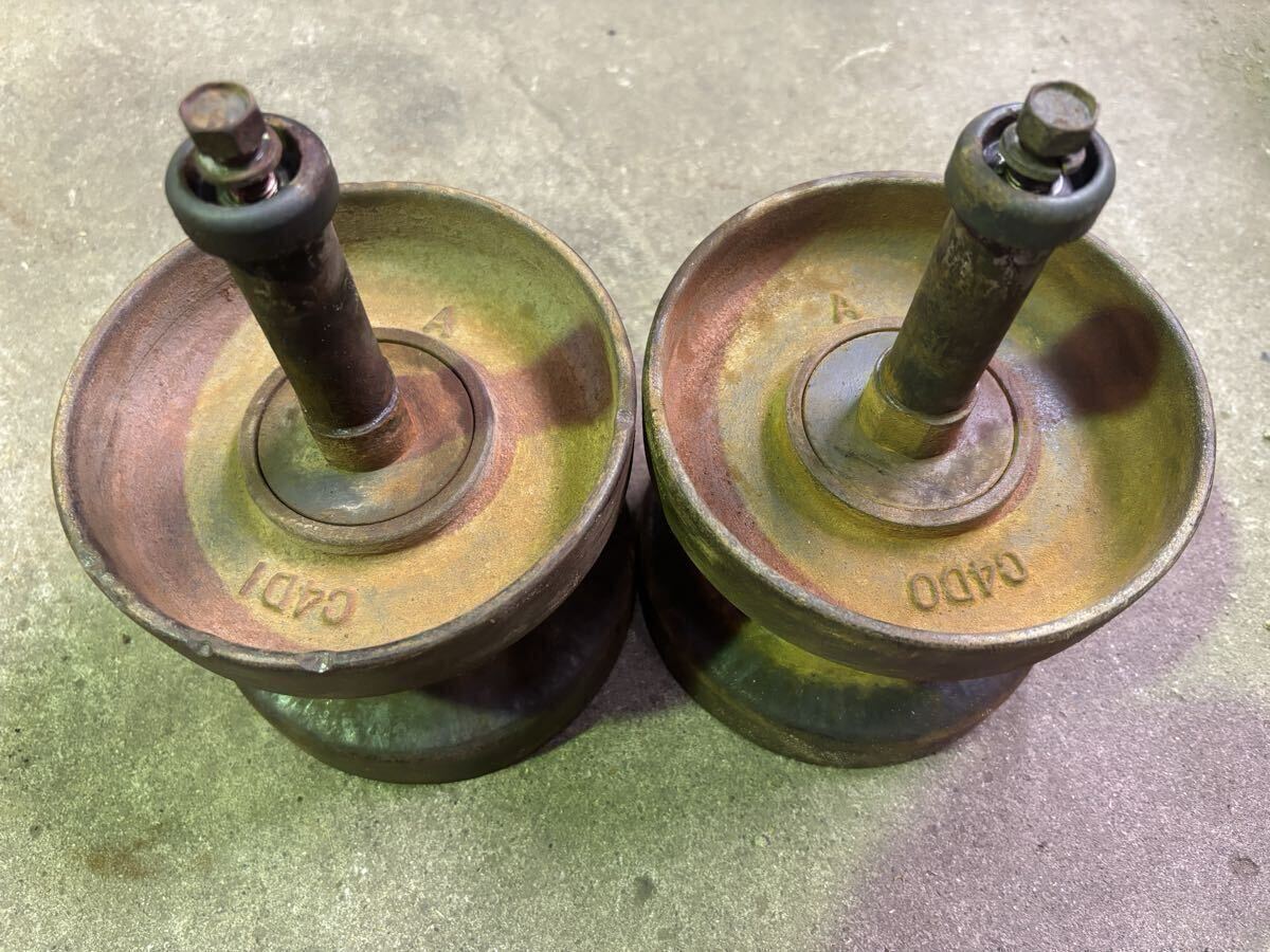 NO.50-2213(新潟) クボタコンバインAR32転輪2個拍卖