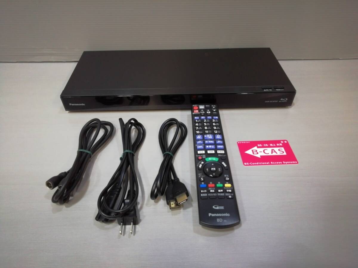 あ//H0484 Panasonic パナソニック ブルーレイディスクレコーダー DMR-BCW560 2チューナー 2019年製 動作品拍卖