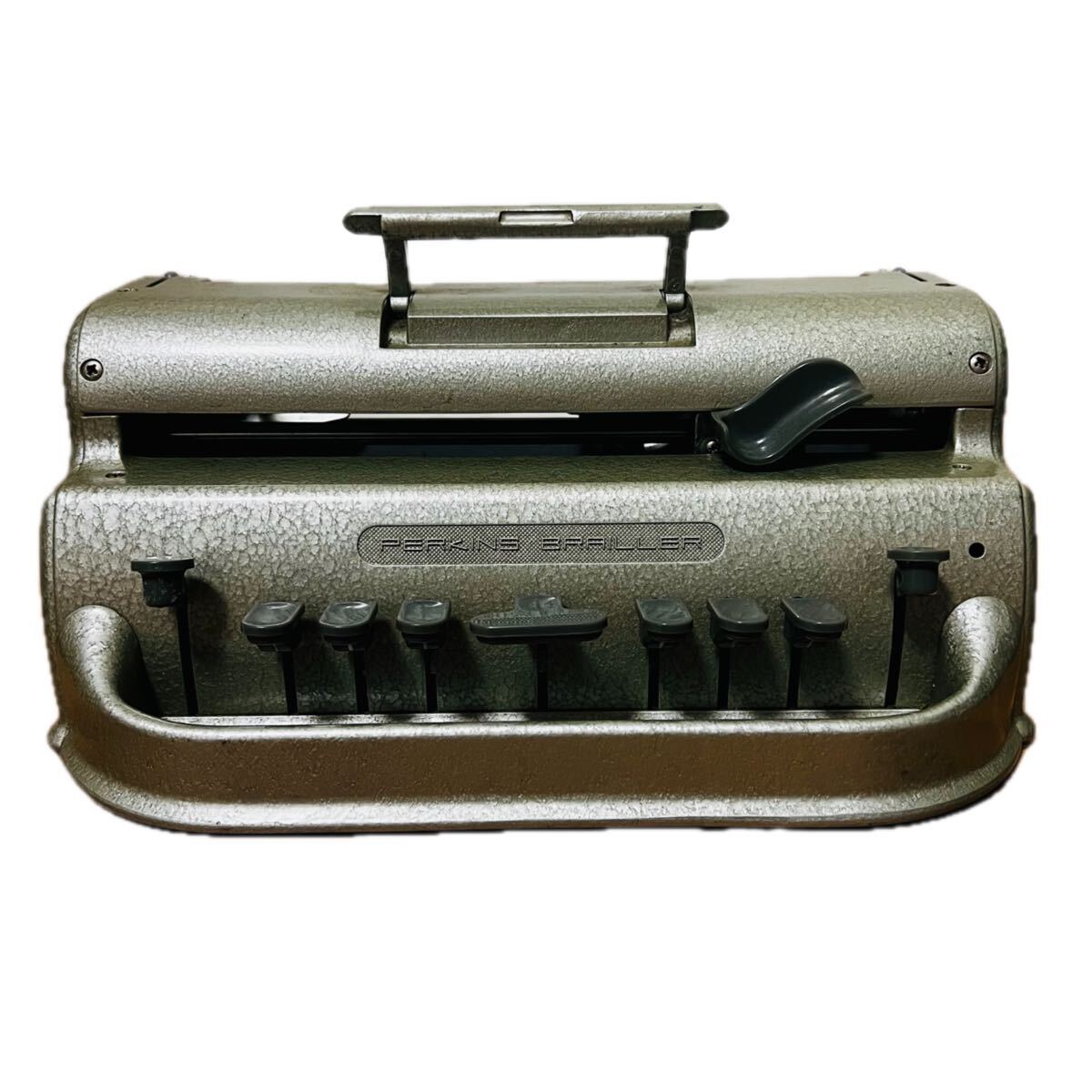 Perkins Brailler パーキンス ブレイラー 点字タイプライター ヴィンテージ レトロ カバーケース付拍卖