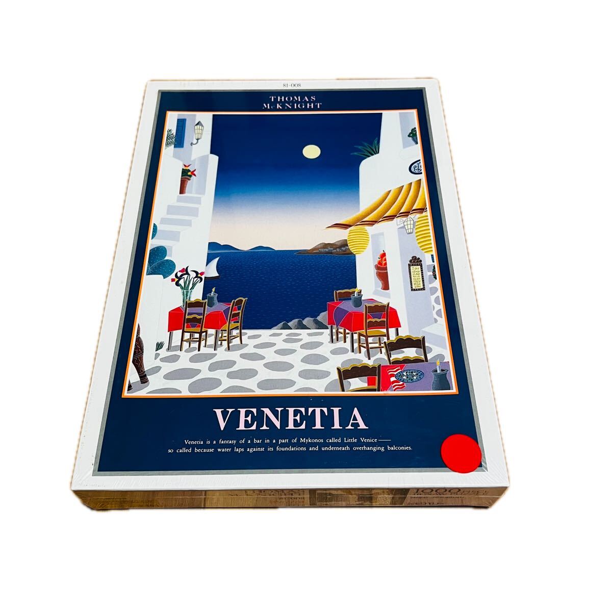 【希少・絶版】未開封 トーマス・マックナイト 1000ピース ジグソーパズル VENETIA ベネチア THOMAS McKNIGHT 拍卖