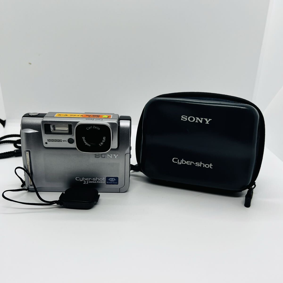 【動作未確認】SONY ソニー Cyber−Shot F DSC-F55 デジカメ ケース付き 中古 サイバーショット コンパクトデジタルカメラ ジャンク品拍卖